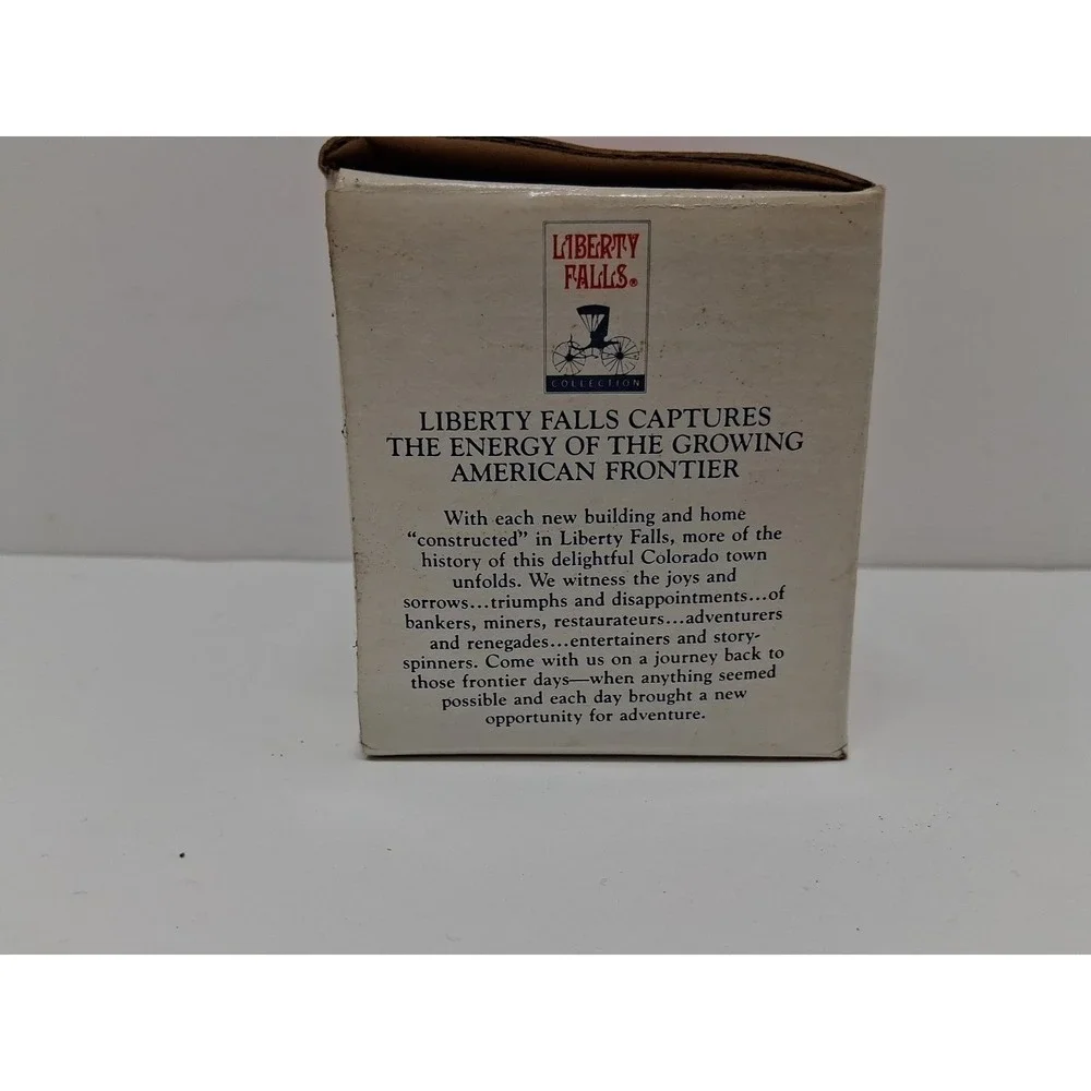 Liberty Falls AH128 Handy Andy Malloy's House Miniature w/ Box Americana